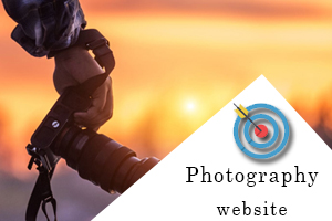 Photography website design